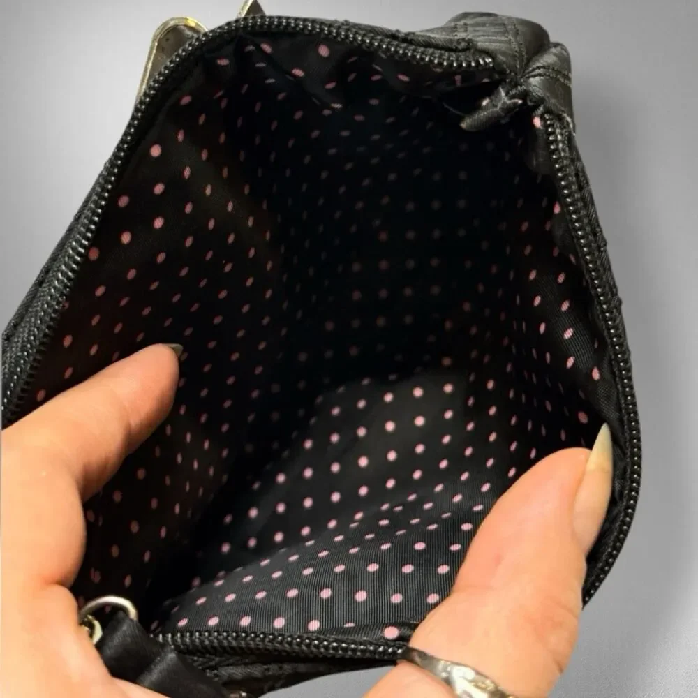 Victoria’s Secret Black Quilted Cosmetic Pouch